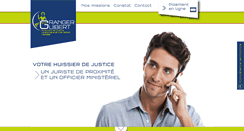 Desktop Screenshot of huissier-vendee.com